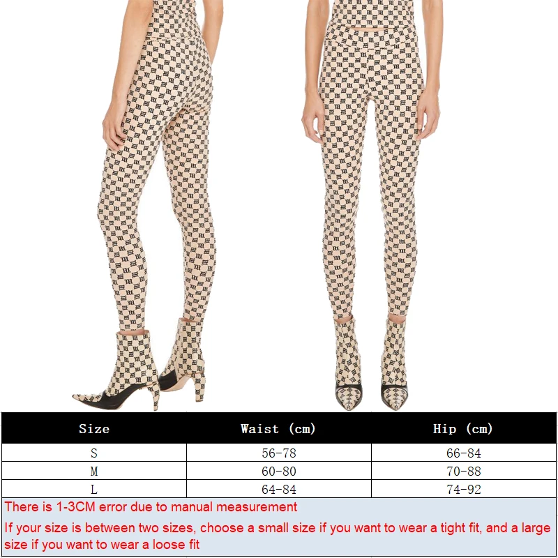 

Women Leggings Mstyle 2020 Summer Fashion Trousers Letter Print Sexy Elastic Pants Long Polyester Hip Hop Ruched Gothic Legging
