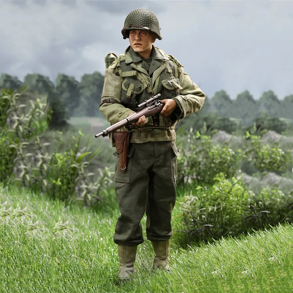 

1/6 Scale DID A80144 WWII US Army Ranger D Model Sniper Jackson Camouflage Men's World War II Military Uniform Full Set