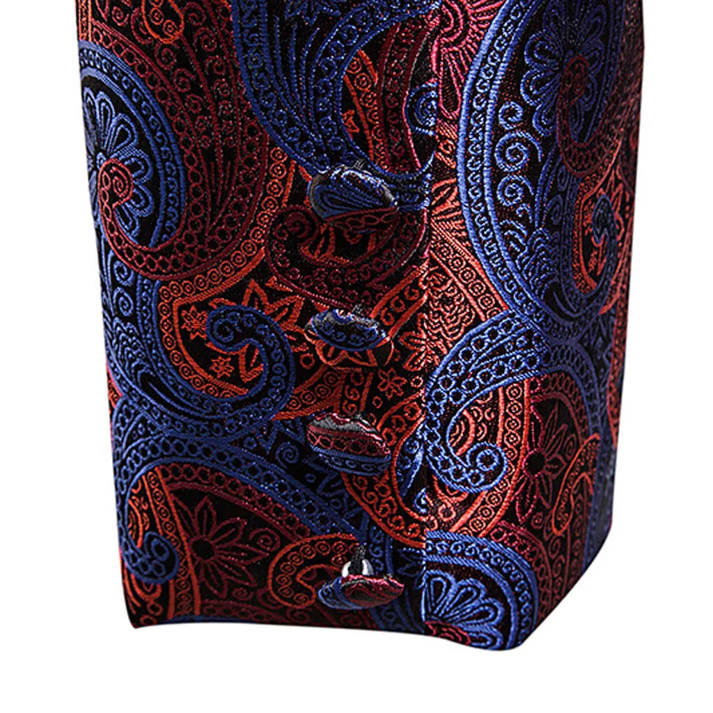 Стиль Slim Fit Мужской Блейзер Куртки Серебряный Цветочный Принт блейзер человек хип хоп сценический блейзер мужской повседневный мужской s Пальто Блейзер Топ