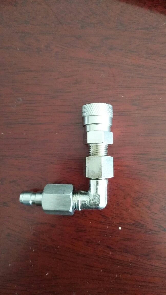 DIY 90 градусов поворотный быстрого отсоединения выпуска 1/8NPT для PCP Пейнтбольный Воздушный пистолет Пневматические винтовки