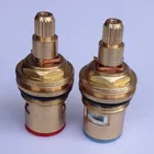 Вставка для дискового клапана, латунная керамическая, 12 оборотов, 2 шт.