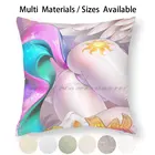 Чехол для подушки Cel, наволочка для подушки, хлопчатобумажная льняная наволочка с пушистым мехом, сексуальные бикини, груди, Фокси, взрослые, МДФ, мили, Df Milesdf