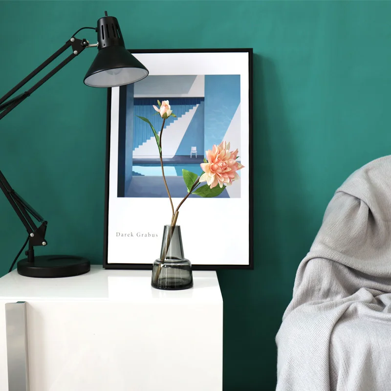 Прозрачная стеклянная ваза Strongwell в скандинавском стиле держатели для цветочных