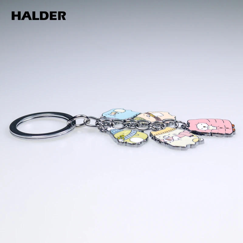 KCA0005 halder аниме sumikkourashi медведь кулон брелок Мини Пингвин Фигура Брелки коллекционное украшение аксессуар держатель для ключей