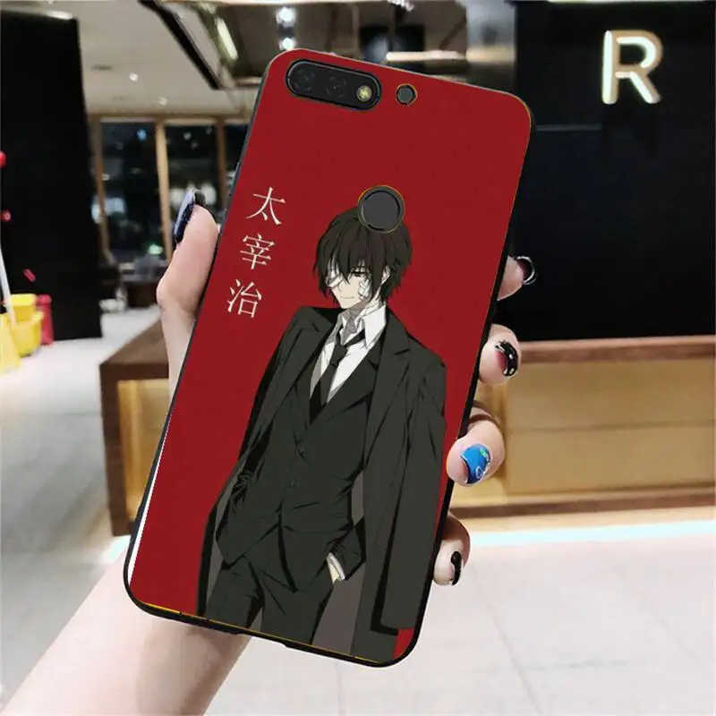 

Bungou Stray Dogs Dazai Osamu Phone Case For Huawei Honor 7A 8X 9 10 20lite 10i 20i 7C 8C 5A 8A Honor Play 9X pro Mate 20 lite