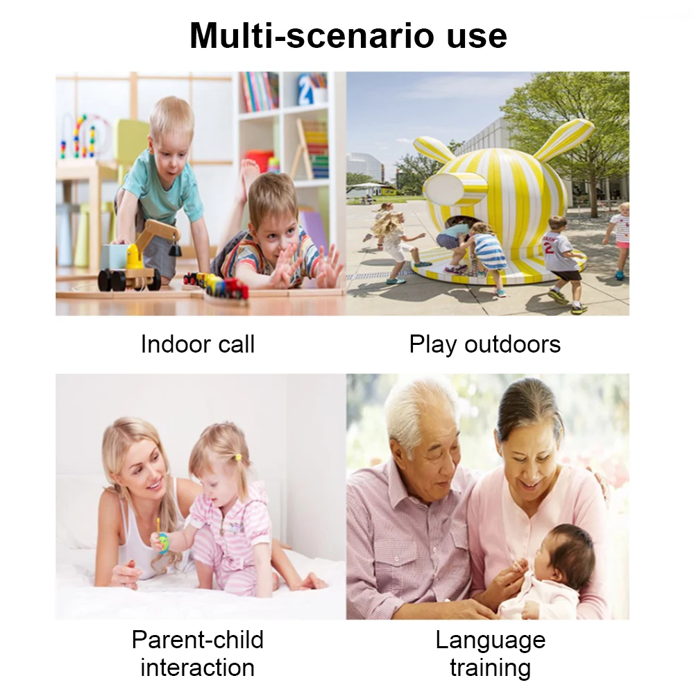 

Parent-child wireless walkie talkie call cb radio comunicador toy mini handheld outdoor children's celular pair (color random)