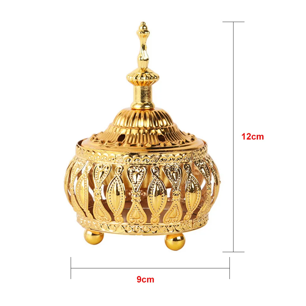 

1pc Delicate Middle East European Style Incense Burner For Home Decoration Home Decorative Ornament