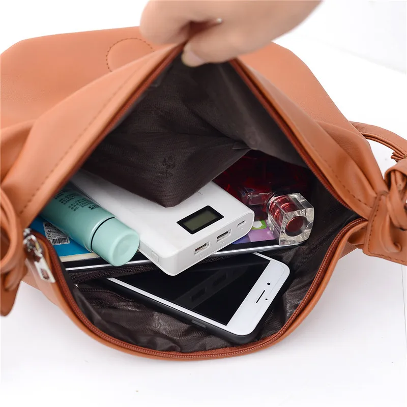 

YBYT new fashion women messenger bag high quality PU leather handbags hobos bags small satchel female shoulder shopping bag