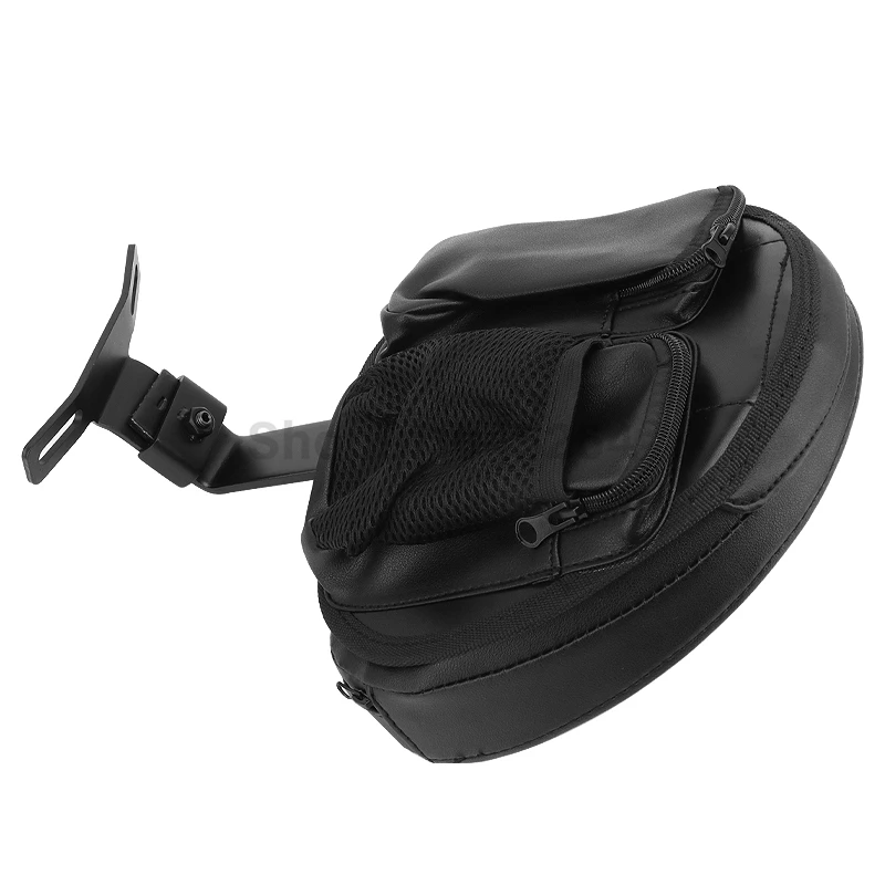 Съемная спинка для водителя мотоцикла со съемной спинкой с кожаным ремешком