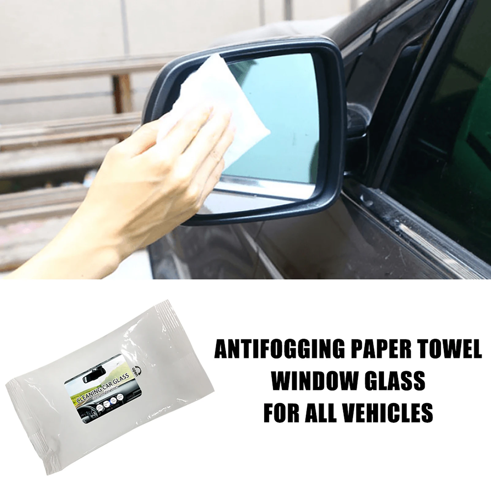 

Universal Automobile Car Glass Lasting Prevent Fog Clear Vision Cleaning Paper
