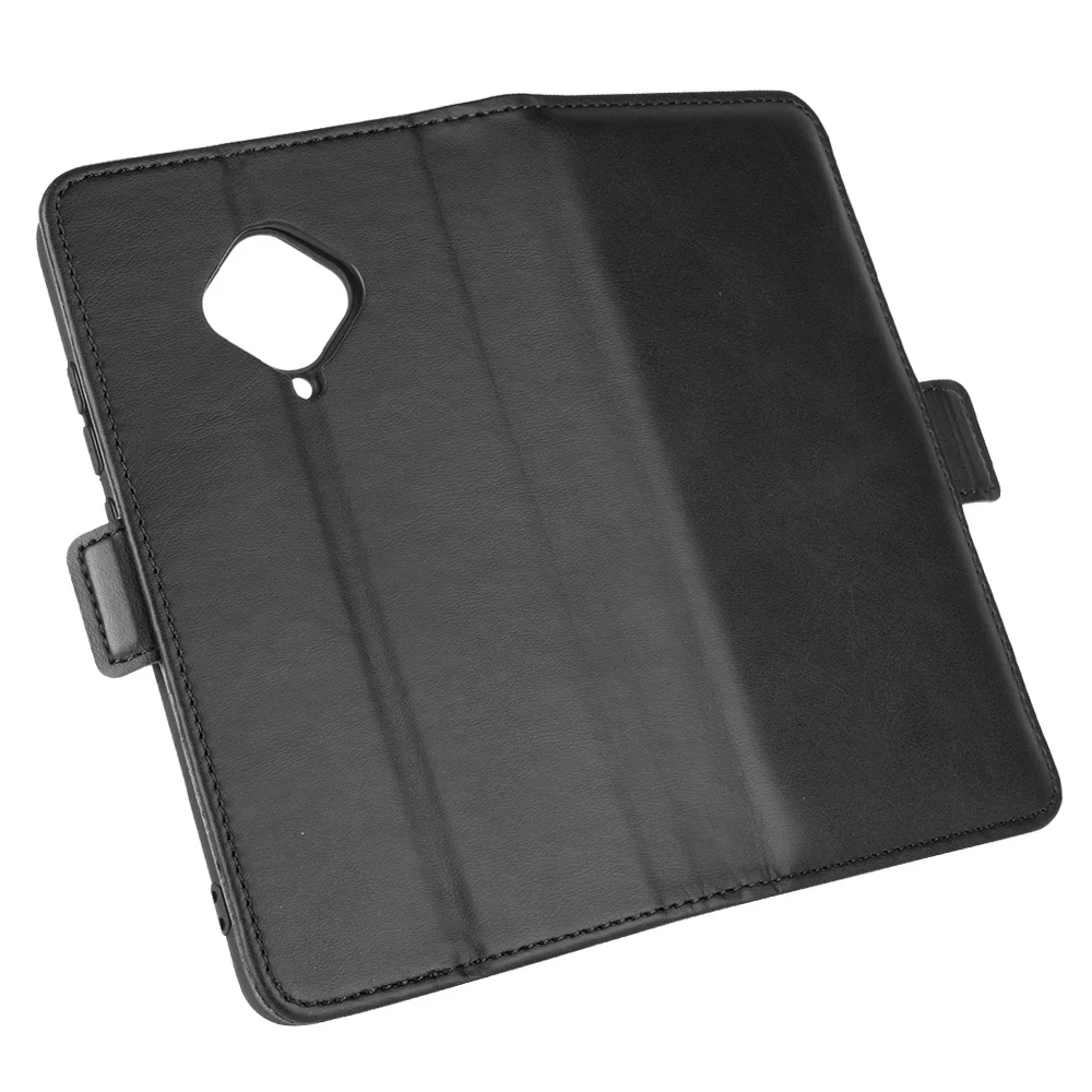 Кожаный чехол-книжка для vivo X50e