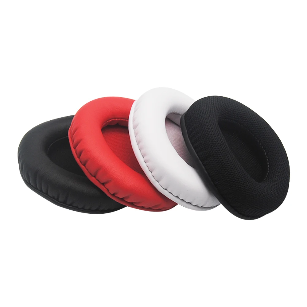 Детали для ремонта амбушюры обычных круглых наушников 80 мм из ПУ сетчатой ткани