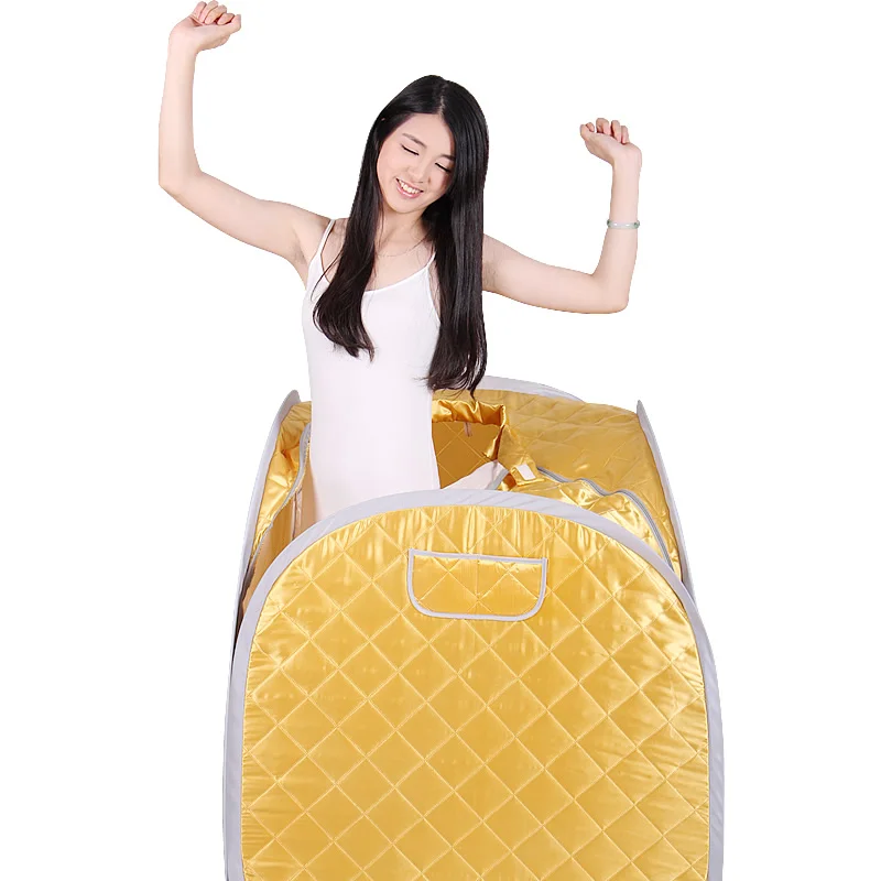 

Sauna Steaming-Room Single-9 Adjustable Household for Levels Collapsible Perspire 80x80x100cm