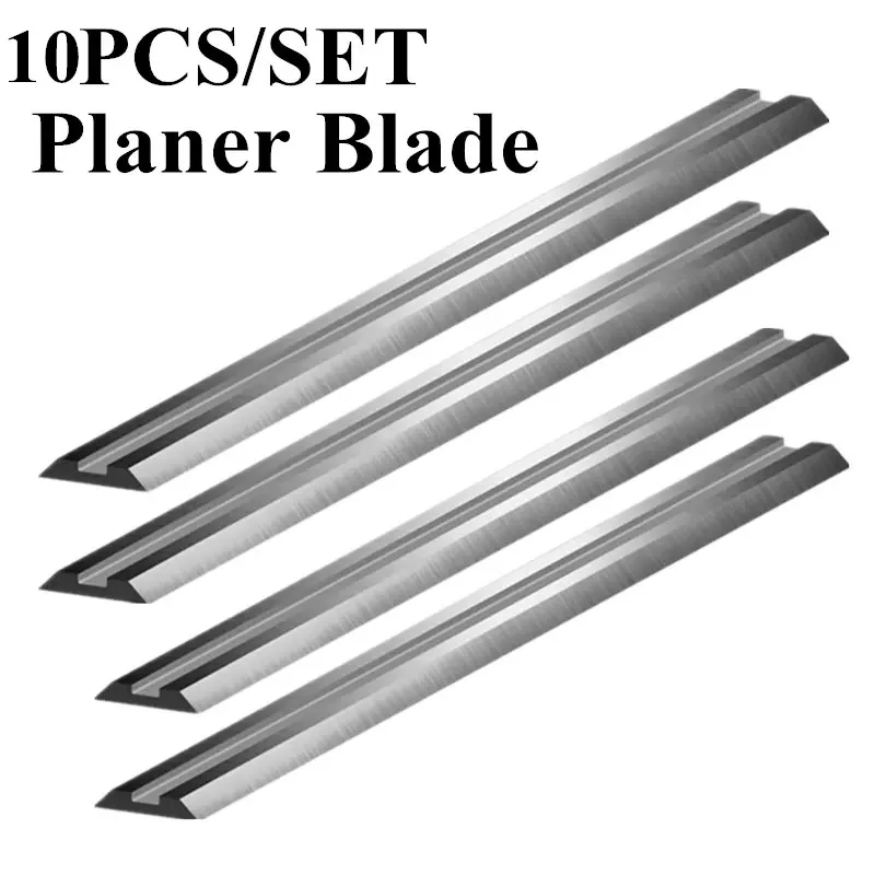 10 шт. 82 мм деревообрабатывающий карбидные строгальные ножи Портативный HSS ручная