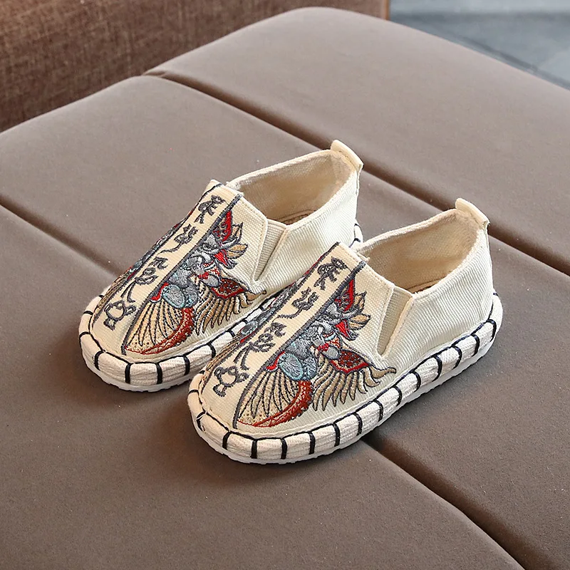 

Детские туфли без каблука Koovan, новинка 2020, тканевые подошвы ручной работы для мужчин и женщин, тканевые туфли для мальчиков