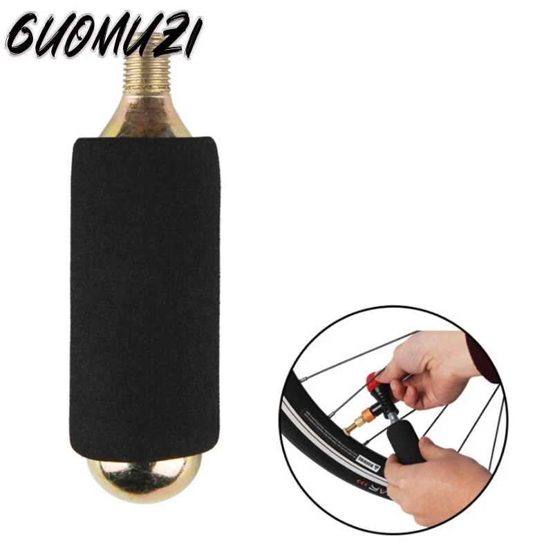 Губчатый чехол для картриджа CO2 велосипеда накачиватель 16 г аксессуары