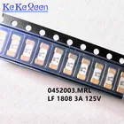 100 шт.лот 0452003.MRL 0451003 1808 3A 125V 2410(6125) 3A, предохранитель с медленным выдувом SMD SMT PTC, сбрасываемый предохранитель, оригинал, Новинка