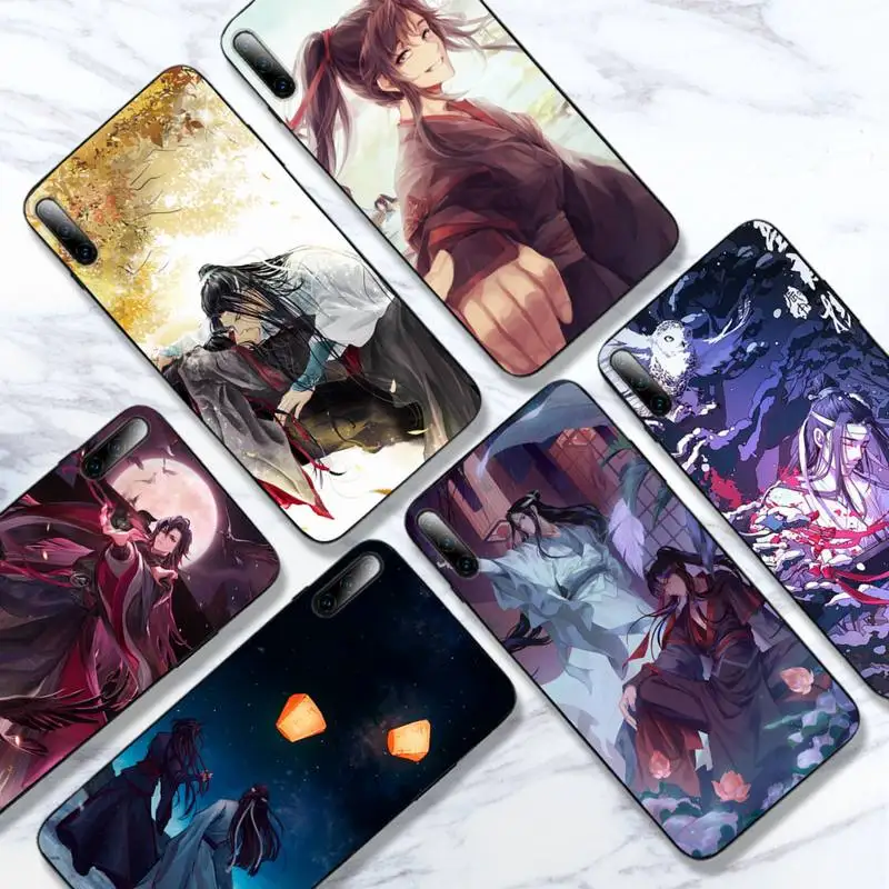 

mo dao zu shi Phone Case For Huawei P9 P10 P20 P30 P40 MART Pro Lite TPU Cover