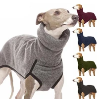 winter dog clothes warm big coat high collar pet accessories medium large pharaoh hound great dane pullovers outfits supplies