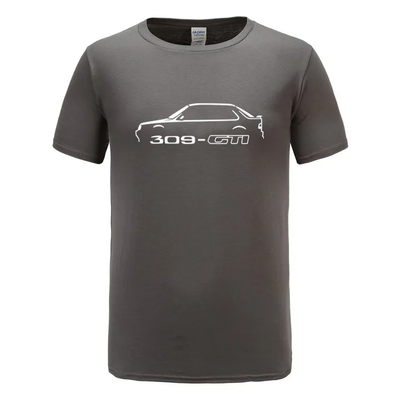 Унисекс бесплатная доставка 100% хлопок для PEUGEOT 309 GTI стильная классическая