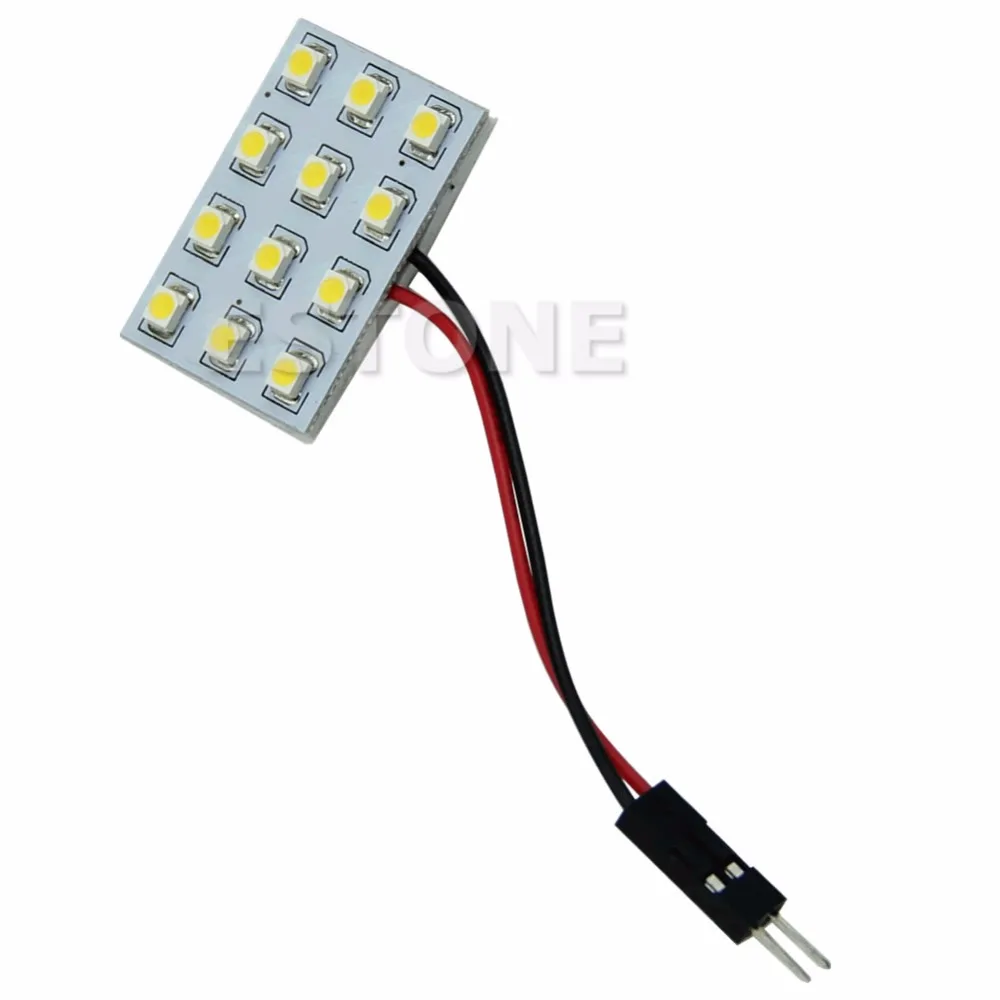 12 Светодиодный ных ламп 3528 SMD с теплым белым светом внутренняя комнатная