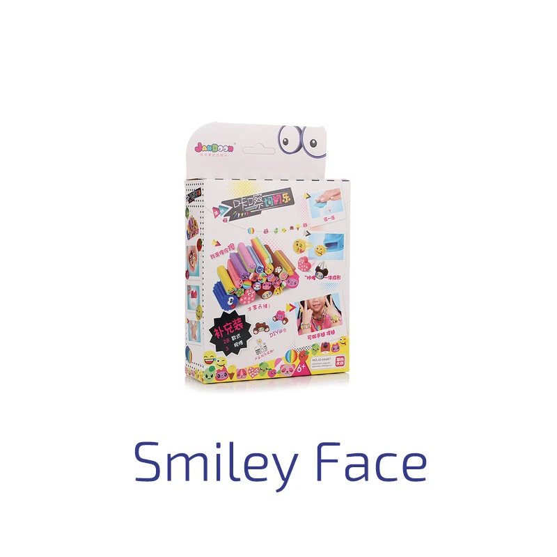 Сменные резиновые жгуты для браслета сделай сам Смайлики курица красная машина |