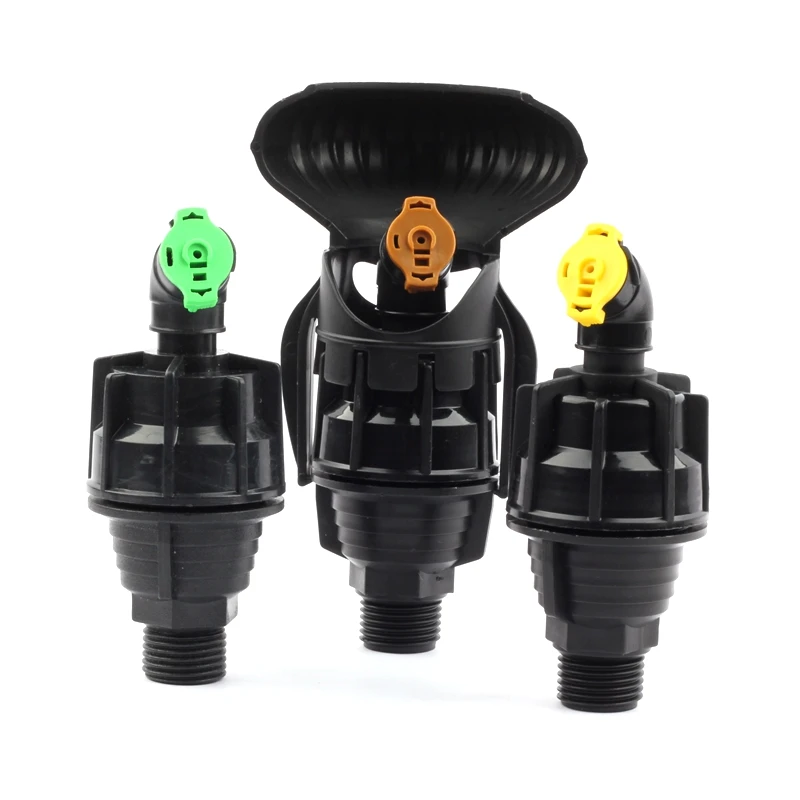 10pcs R:9~10m s 1/2'' Thread Garden Lawn Irrigation Sprinklers Steel Ball Drive 360 Degree Rotating Sprayer Watering Nozzles