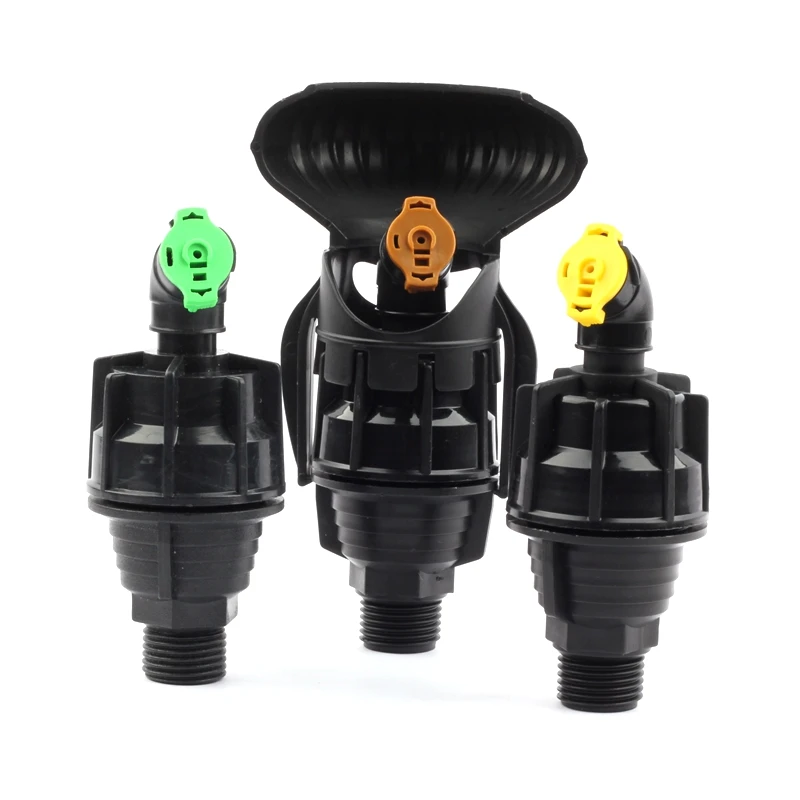 

10pcs R:9~10m s 1/2'' Thread Garden Lawn Irrigation Sprinklers Steel Ball Drive 360 Degree Rotating Sprayer Watering Nozzles
