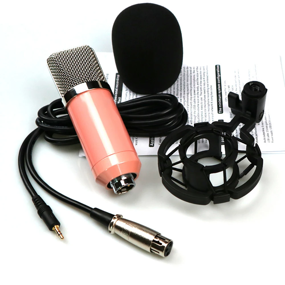 Студийный конденсаторный микрофон для звукозаписи|Аксессуары микрофонов| |