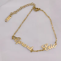 customized bracelet with name multi name ladies gold stainless steel bracelet couple bracelet bracelet letters