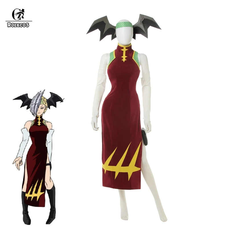 ROLECOS BNHA косплей костюм Дракон герой Рико татсума Косплей сексуальный аниме MHA Ryukyu