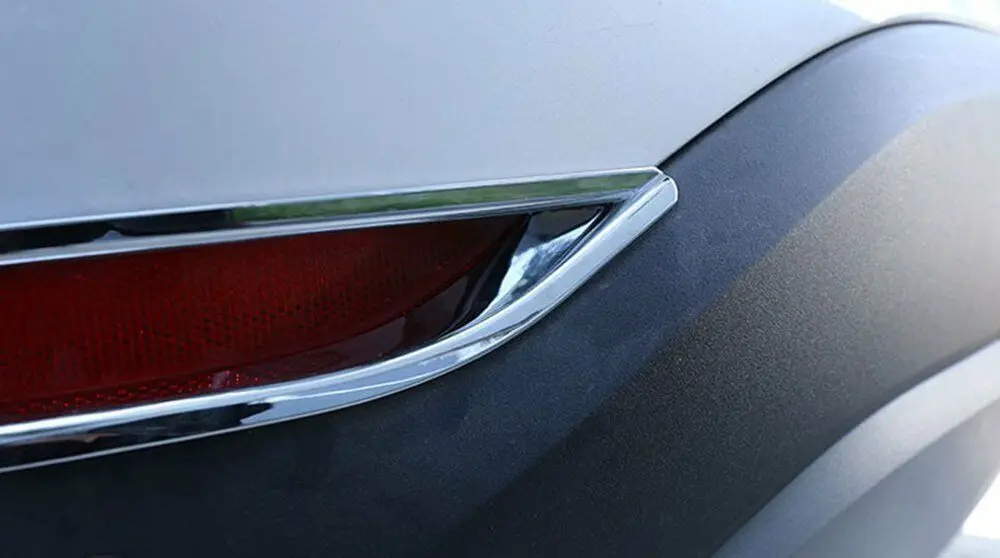 

1set=2pcs Car Rear Tail Light Lamp Frame Trim For BMW X1 F48 2016-2018 Car Accessories