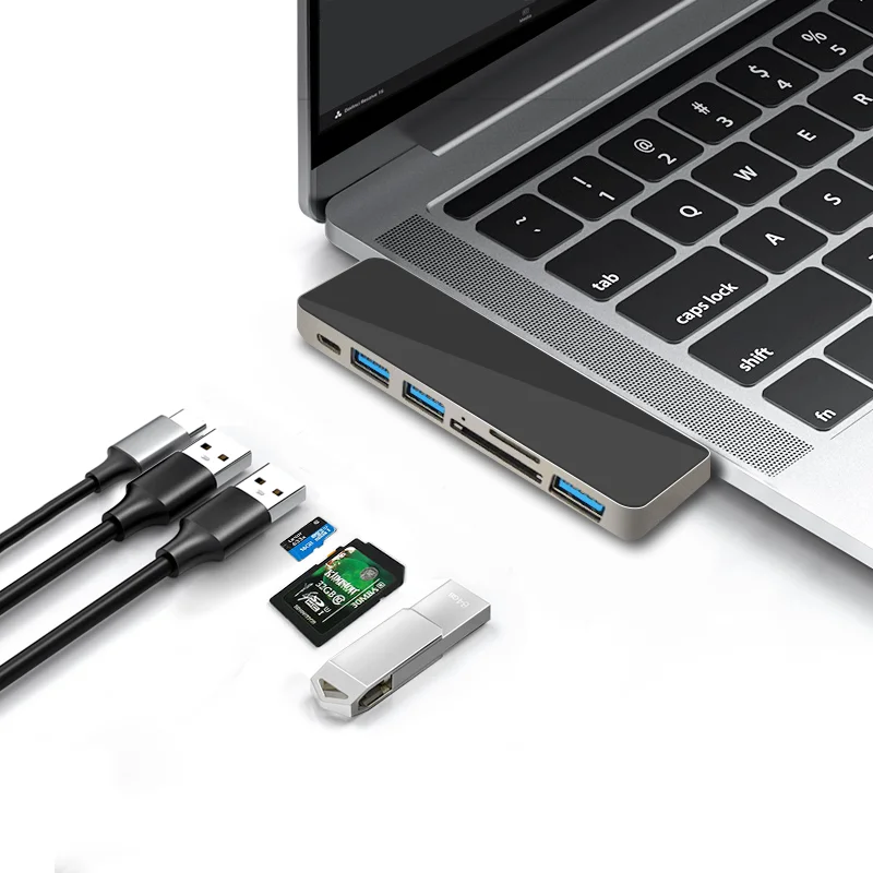 Адаптер USB 3 0 HDMI 4K VGA RJ45 для разветвителя с портами | Компьютеры и офис
