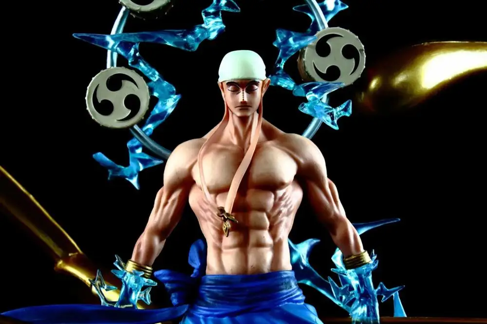 Аниме ONE PIECE POP Enel Sky Piea Jaya God Lord of Thunder GK статуя ПВХ экшн-фигурка Коллекционная