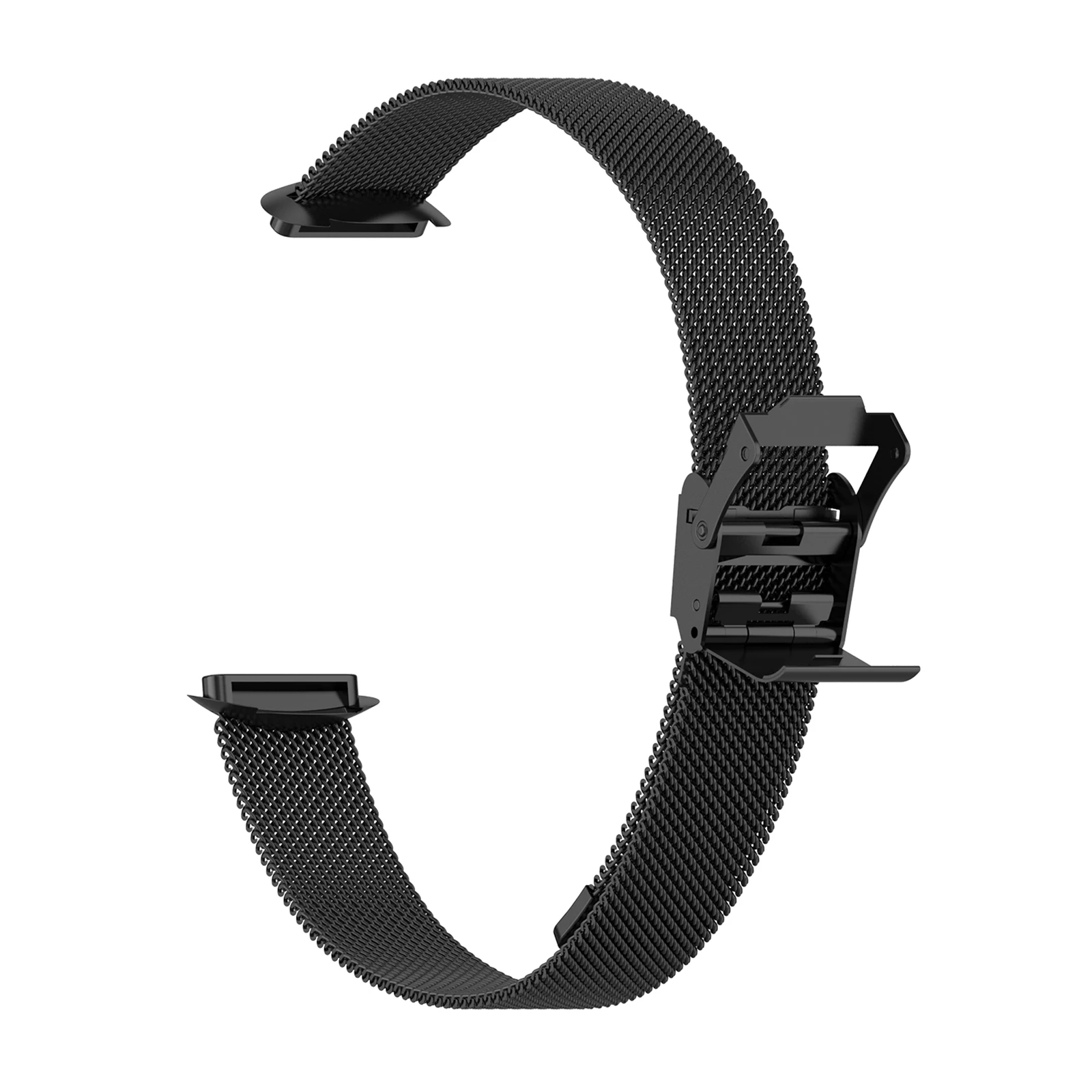 Миланский ремешок для Fitbit Luxe металлический часов браслет из нержавеющей стали