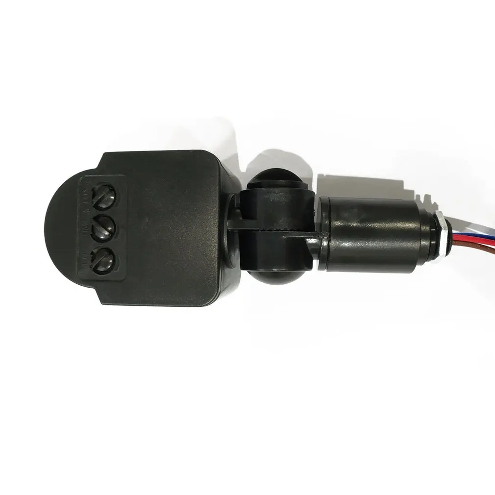 Universal Professional Motion Sensor Light Switch Outdoor AC 220V Automatic Infrared PIR With LED | Безопасность и защита