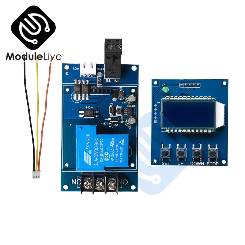 0 01 до 9999 непрерывная Настройка ЖК-дисплей Цифровой Реле дисплея МОДУЛЬ триггер