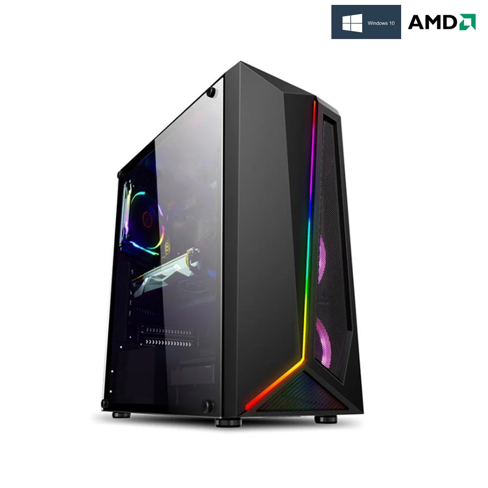 Игровая карта IXUR RX 560 4G для AMD Athlon X4 740 ОЗУ процессора D3 8G 120G/240G/480GB SSD компьютера ПК |