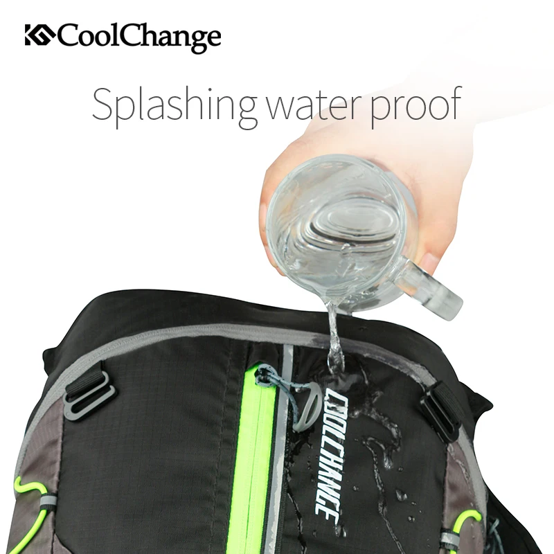 CoolChange сумка для велосипеда, Сверхлегкий Водонепроницаемый спортивный дышащий рюкзак, сумка для велосипеда, портативная складная сумка для воды, рюкзак для велоспорта