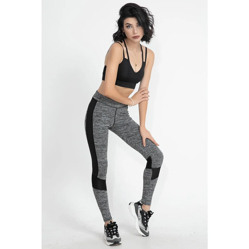 WPR Fishnet Detailed Women Athletic Leggings