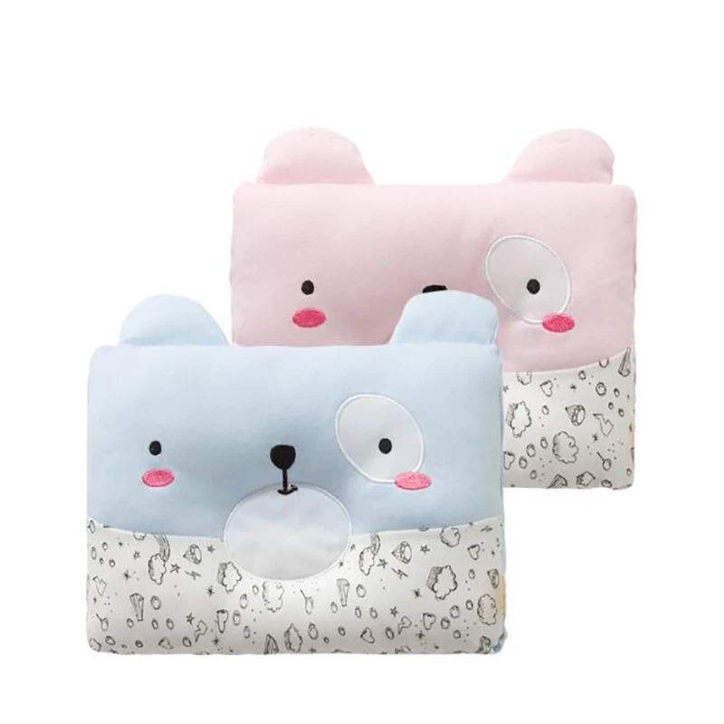 

Подушка для сна для новорожденных, с рисунком, коррекция формы головы, YKQ071