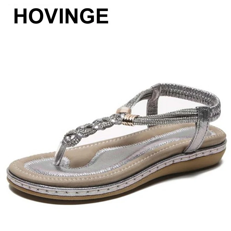 

HOVINGEFlip-Flops Women's slipper Casual Summer sandal Sneakers lady Fashion style Rubber sole breathable print Platform shoes