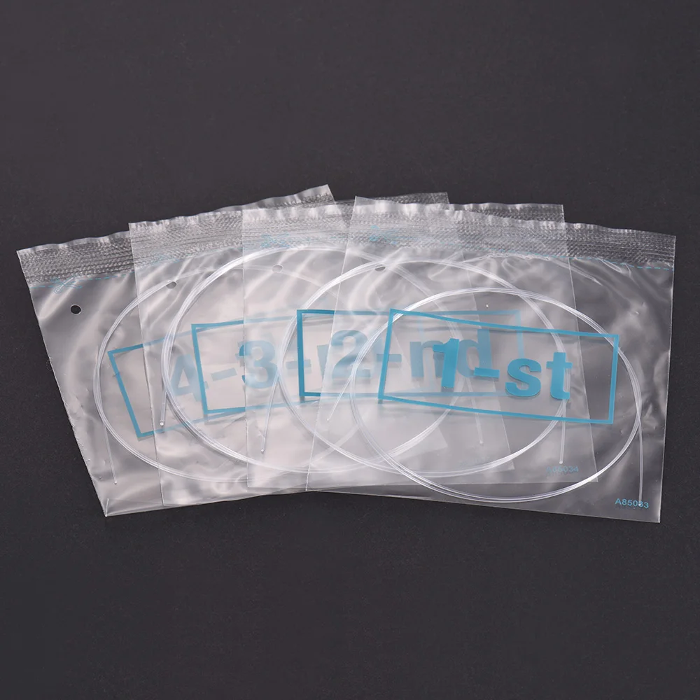 

Alice AU02 Soprano Ukulele Strings Ukelele Uke Strings Set(B-F-D-A) Black Nylon (.022-.032) 4pcs/ pack