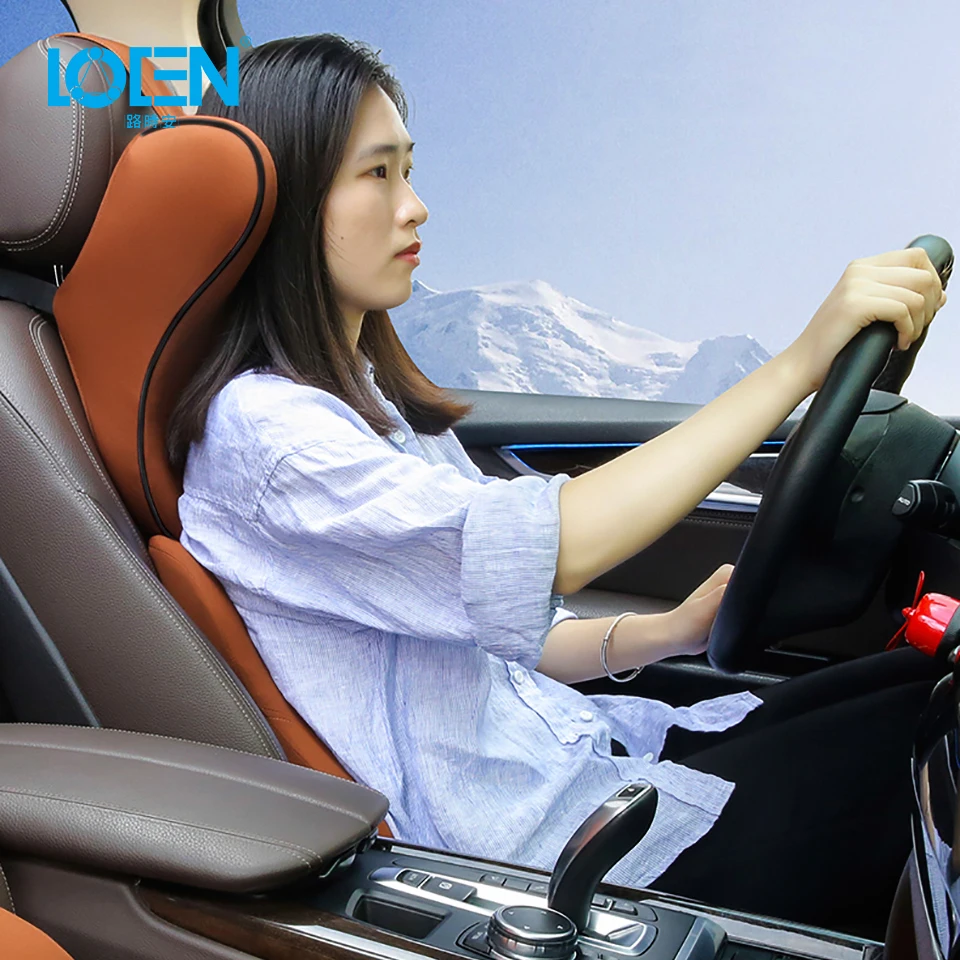 LOEN 1 Набор u-образных мягких Автомобильных Подушек для шеи, поддержка автокресла, подголовник из пены с памятью, универсальная поддержка для путешествий, офиса, дома, автомобиля
