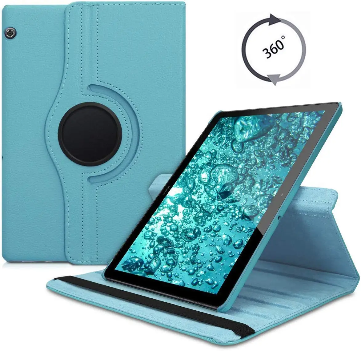 Крышка чехол для huawei MediaPad T5 10 1 AGS2 W09 L09 L03/W19 360 Вращение флип из искусственной кожи