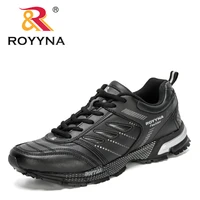 royyna 2020 new styles action leather running shoes men outdoor sports shoes man sneakers athletic training footwear mansculino