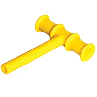 5pcs yellow chewing tube oral motor speech tool autism sensory therapy toys special needs adhd bpa free material