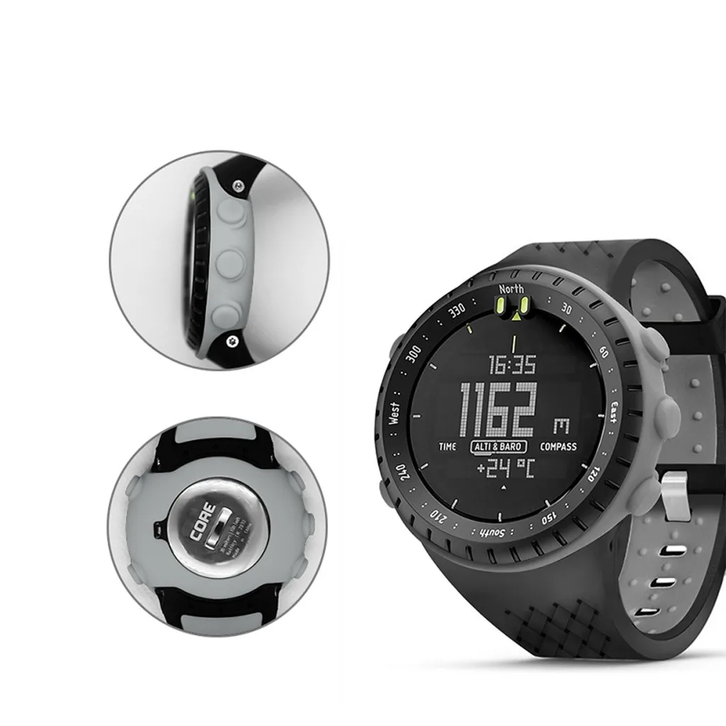 Защитный чехол для SUUNTO CORE Watch, Смарт-часы, силиконовая рамка, мягкий полный Чехол, сменная пленка, защитная оболочка, 19Aug