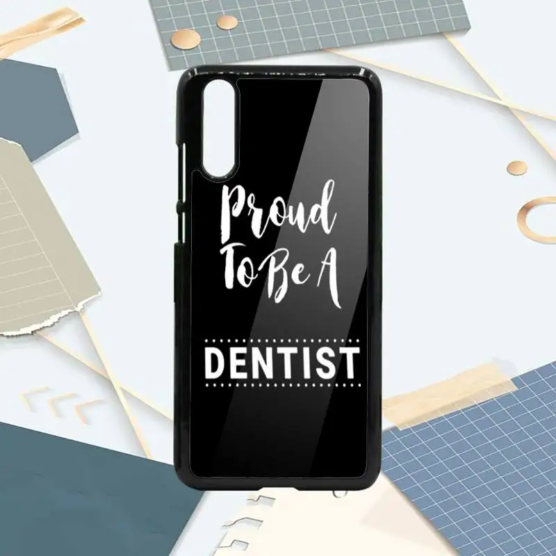 

Dentist Dental Crowned Teeth Phone Cases PC For Samsung galaxy S note 8 9 20 10 e lite2019 plus pro ultra