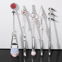 classic japan anime sharingan make up brush set cosmetics tools eye shadow highlighter beauty makeup brushes accessories kit